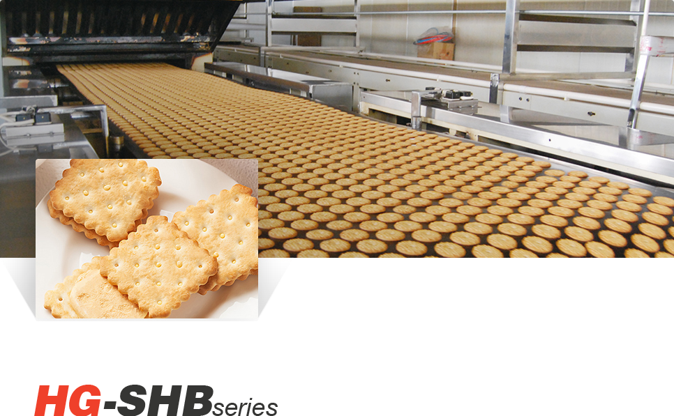 Linea di produzione completamente automatica di biscotti morbidi e duri