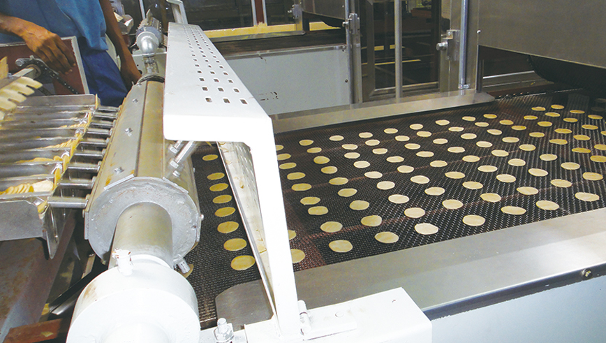 Linea di produzione completamente automatica di cracker di riso