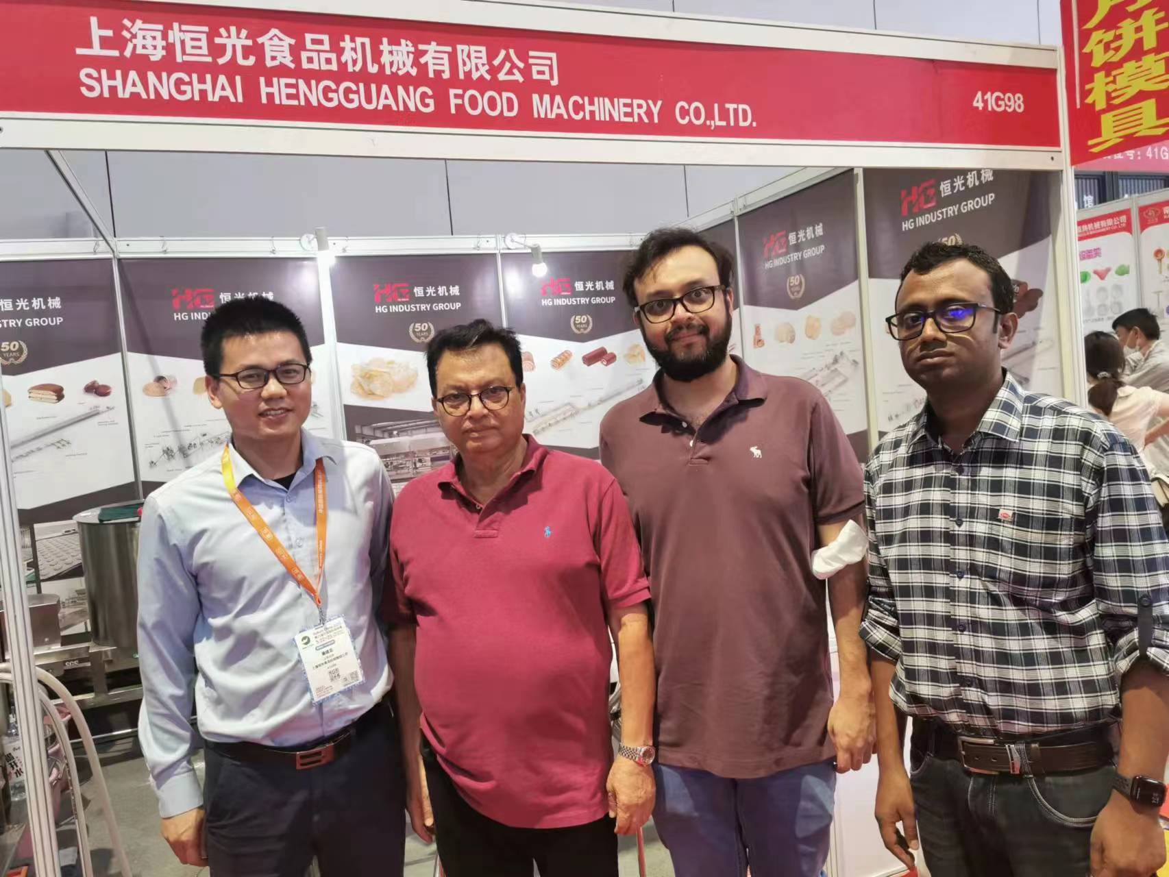 Shanghai Hengguang Food Machinery partecipa alla China International Baking Exhibition